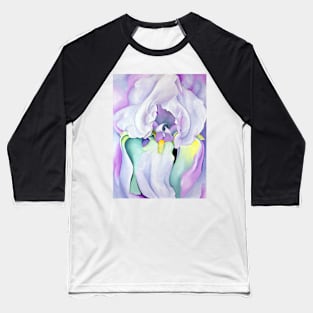 Georgia O'Keeffe Light of Iris 1924 Art Print Flower Painting Poster Baseball T-Shirt